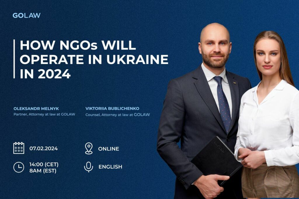 HOW NGOs WILL OPERATE IN UKRAINE IN 2024
