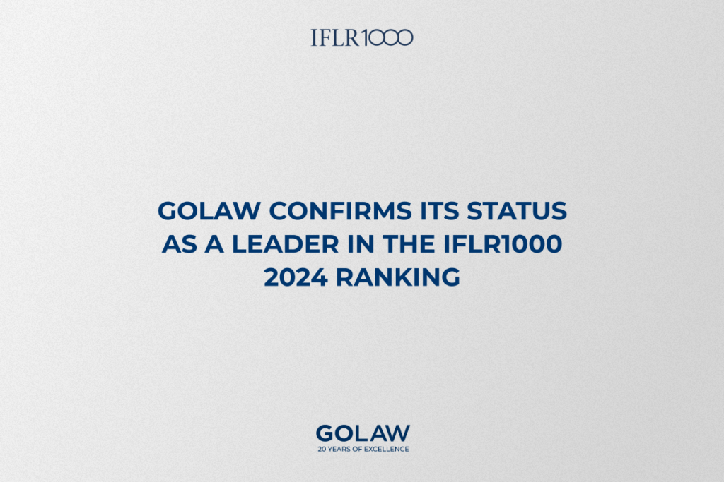 GOLAW confirms its status as a leader in the IFLR1000 2024 ranking