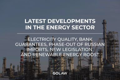 Key Developments in the Ukrainian Energy Sector